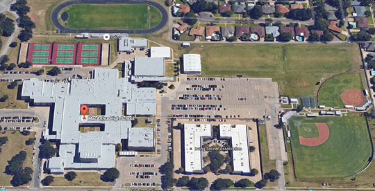 MacArthur High School Map