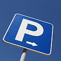 Car parking sign